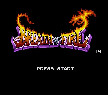 Breath of Fire (USA) screen shot title